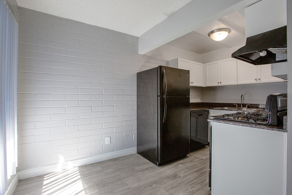 Dining and Kitchen in Two Bedroom Unit at Radius Apartments