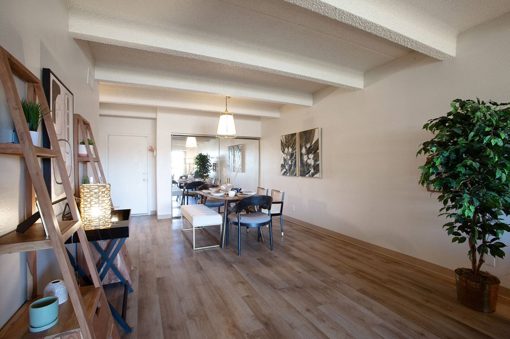 Dining Area at Los Altos Towers Apartments in Albuquerque NM