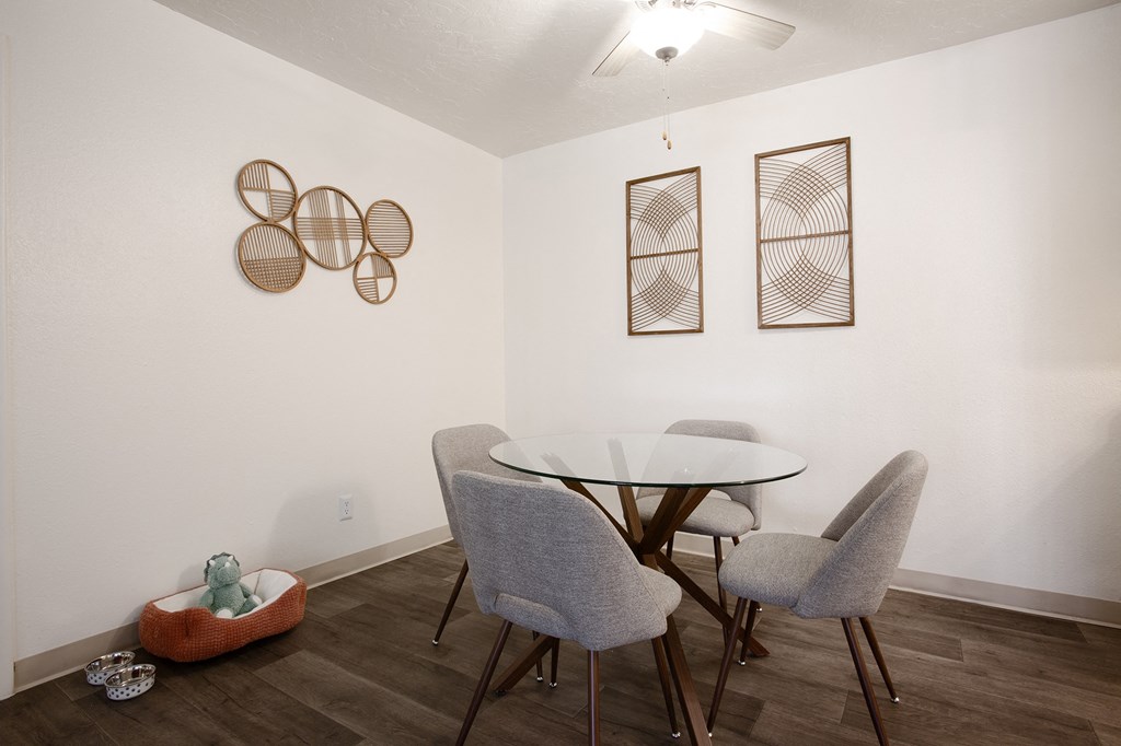 Dining Room at The View at Catalina Apartments in Tucson Arizona