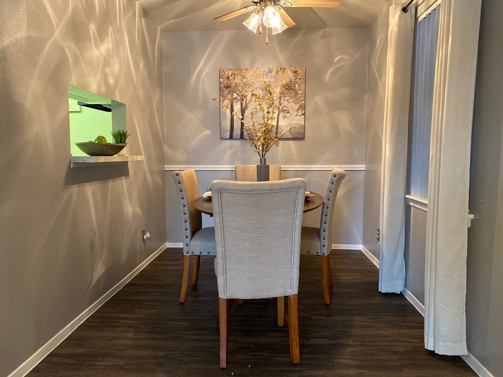 Dining room at Wellington Estates Apartments in San Antonio TX