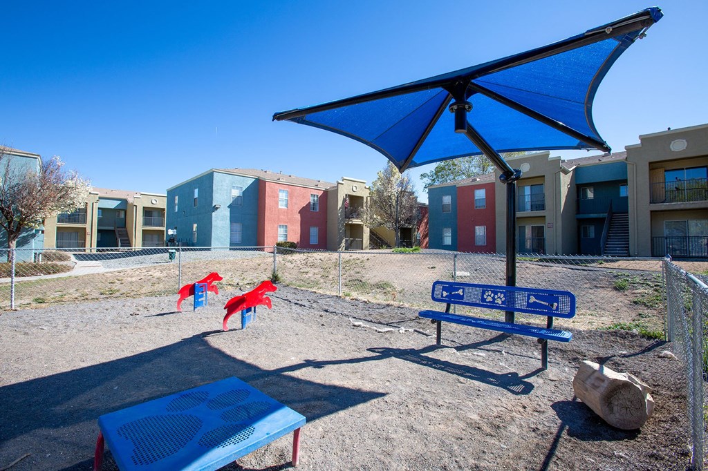 Dog Park at Aspen Ridge Apartments in Albuquerque New Mexico