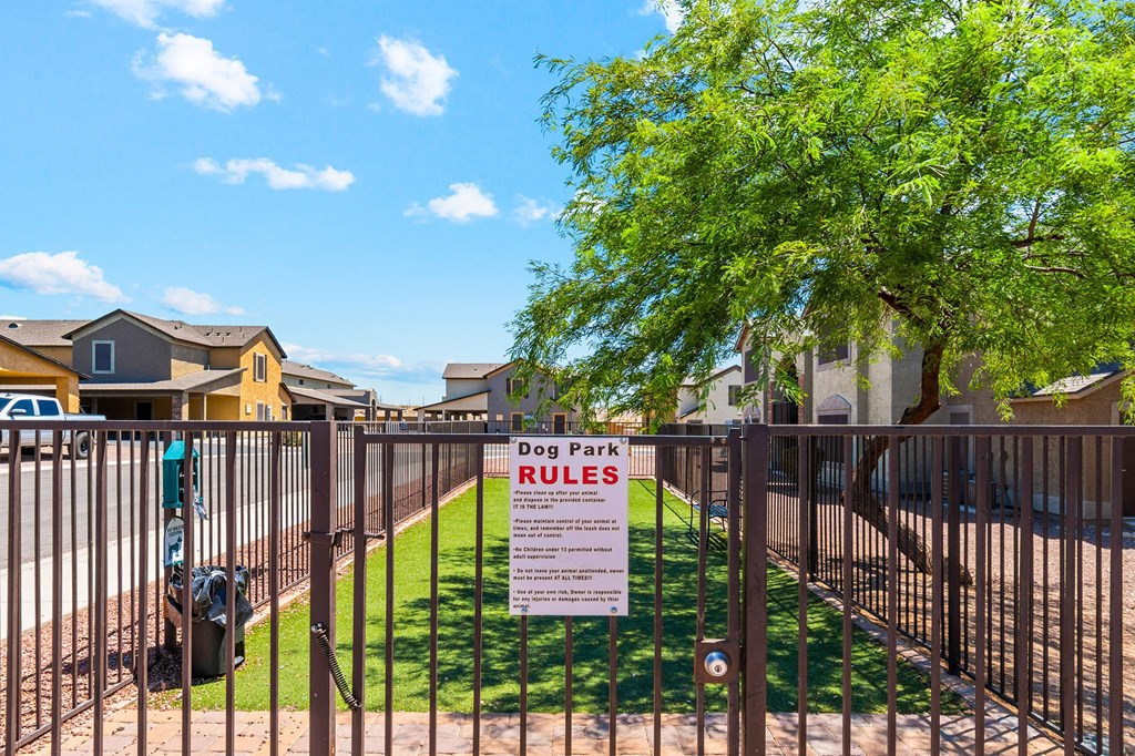 Dog Park at Bella Vita Apartments
