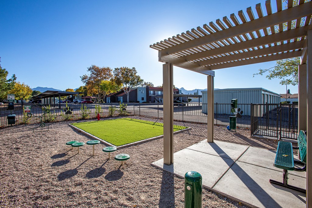 Dog Park at Sky Island Apartments in Sierra Vista