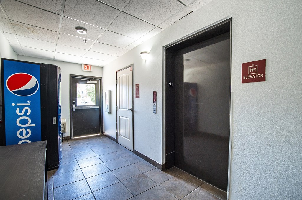 Elevator at The Vistas Apartments