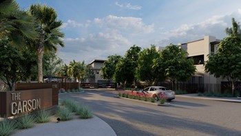 Entrance at The Carson Townhomes in Gilbert Arizona 2022 2 - Photo Gallery 54