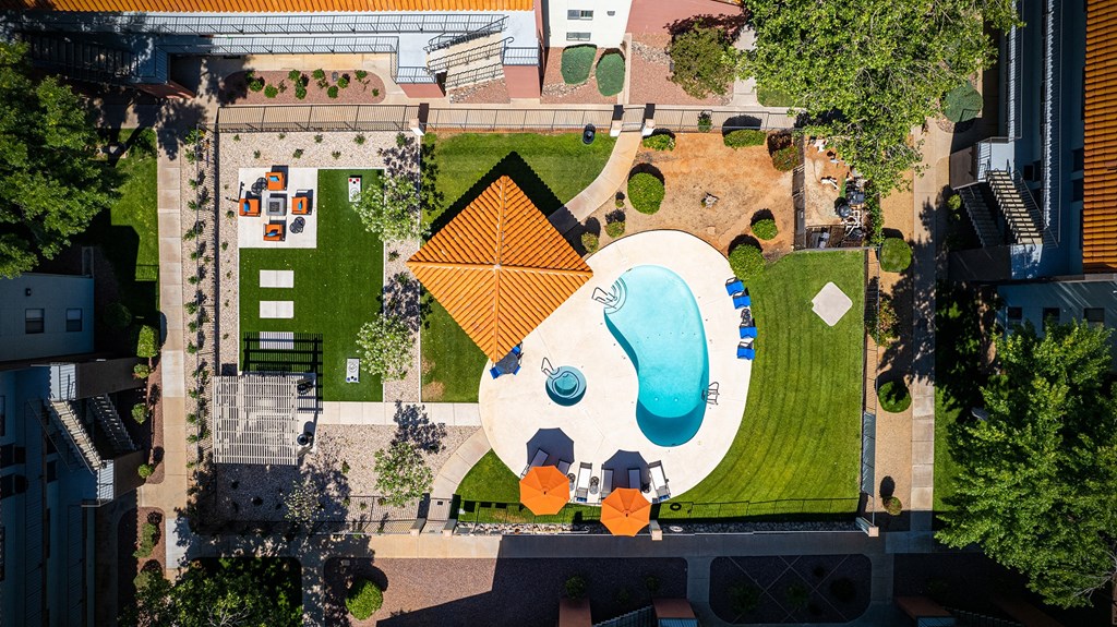 Exterior Aerial View at Sky Island Apartments in Sierra Vista Arizona