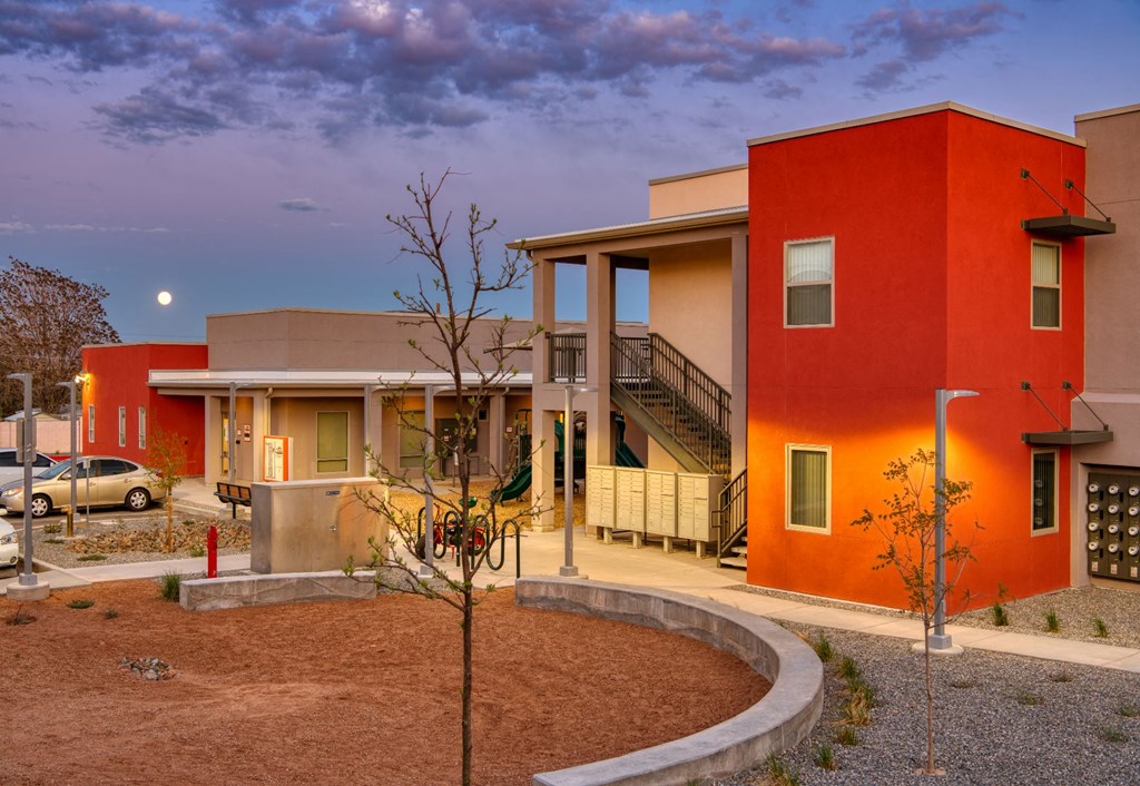 Exterior at Generations at West Mesa Apartments in Albuquerque NM 4-2020