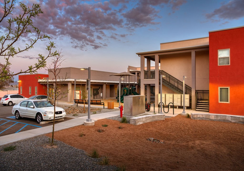 Exterior at Generations at West Mesa Apartments in Albuquerque NM 4-2020