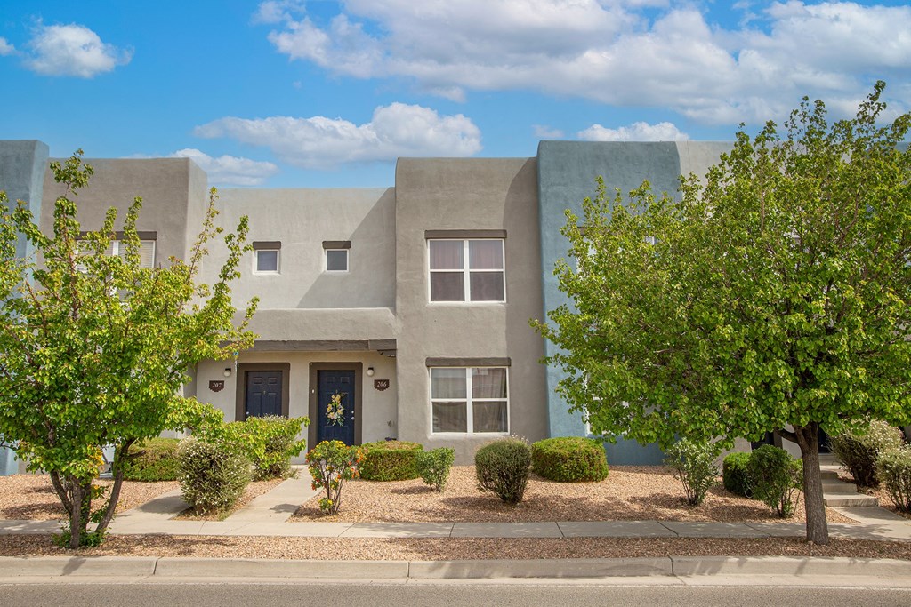 Exterior of  The Bluffs at Tierra Contenta Apartments