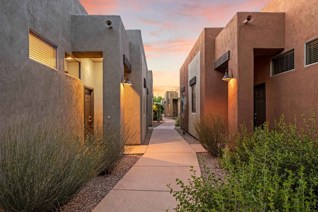 Exterior of Avilla River Apartments in Tucson Arizona