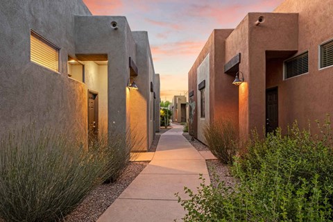 Exterior of Avilla River Apartments in Tucson Arizona