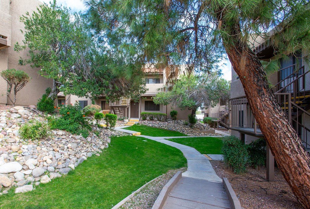 Exterior of La Lomita Apartments in Tucson Arizona