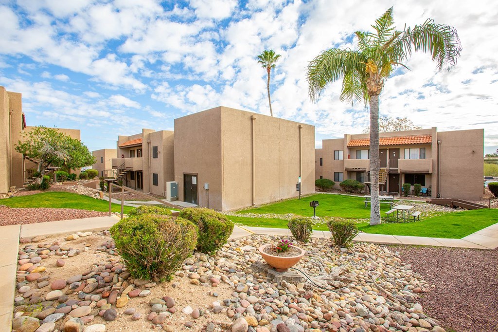 Exterior of La Lomita Apartments in Tucson Arizona