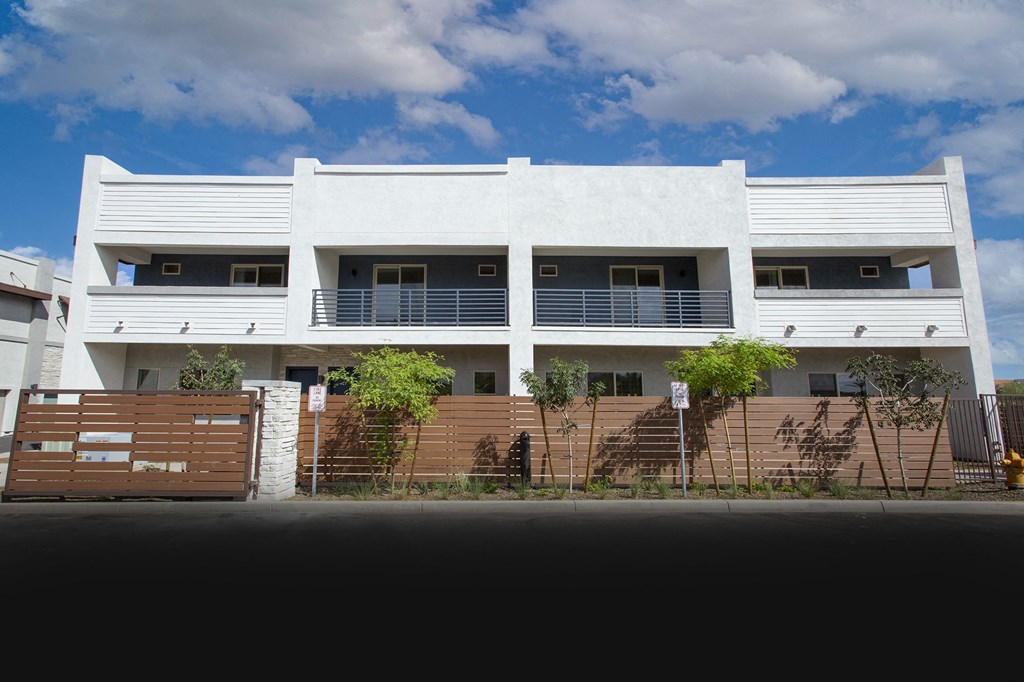 Exterior of The Carson Townhomes