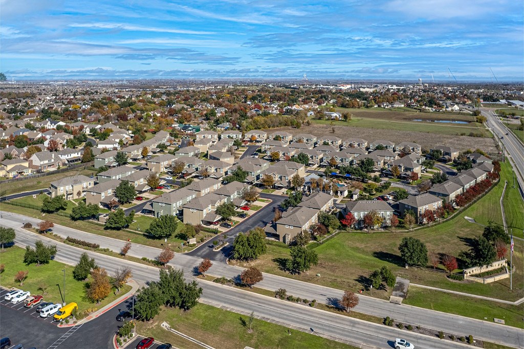 Exterior of at Links at Forest Creek in Round Rock Texas near Austin