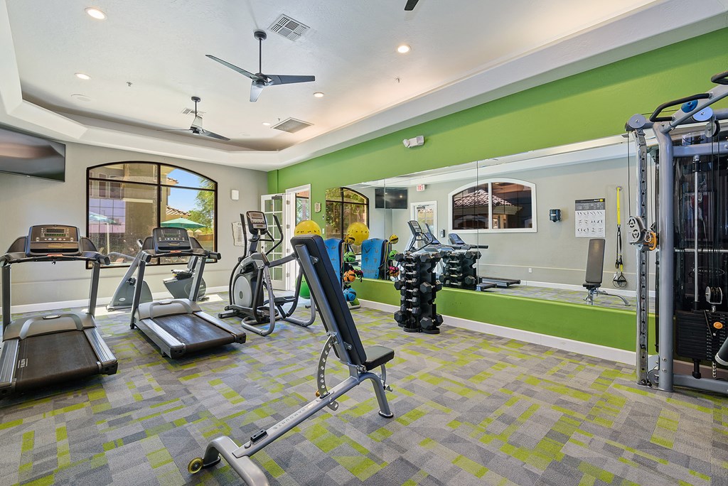 Fitness Center at Cambria Apartments in Gilbert Arizona