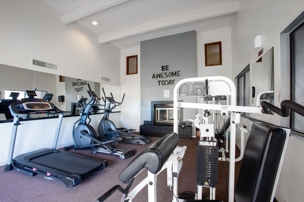 Fitness Center at La Lomita Apartments in Tucson Arizona