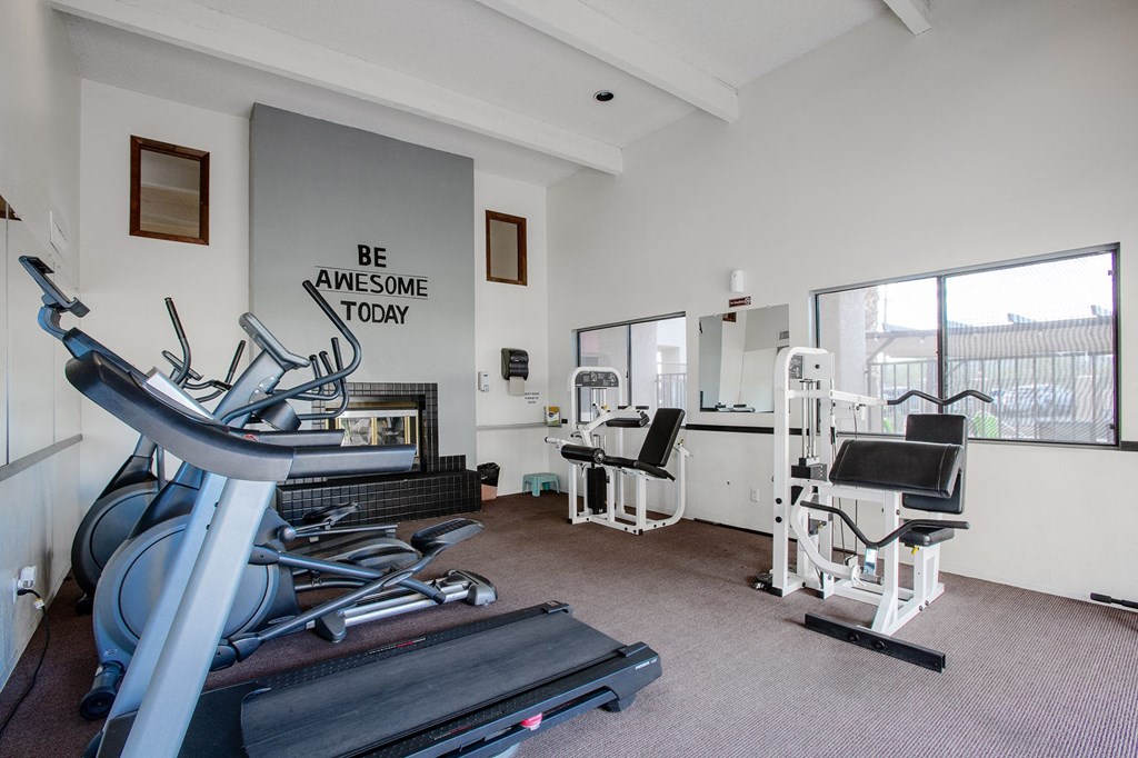 Fitness Center at La Lomita Apartments in Tucson Arizona