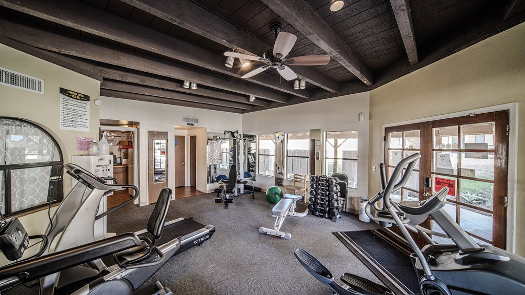 Fitness Center at La Primera at Green Valley Apartments