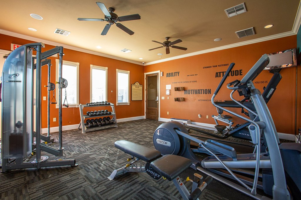 Fitness Center at Links at Forest Creek in Round Rock Texas near Austin