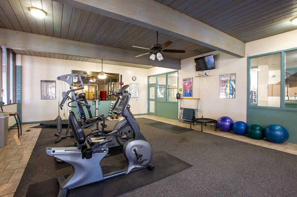 Fitness Center at Los Altos Towers Apartments in Albuquerque NM