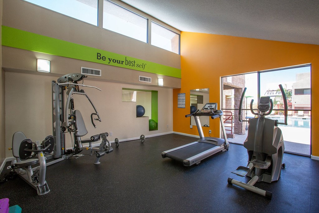 Fitness Center at Nine90 Apartments in Tucson Arizo