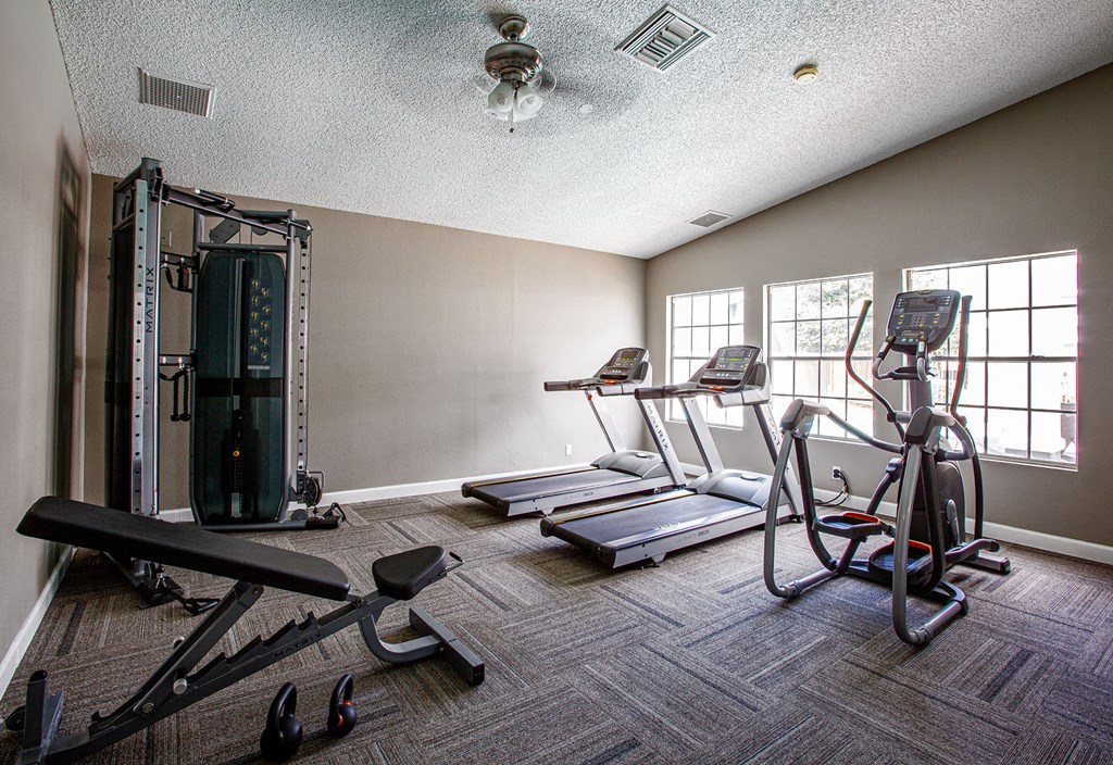 Fitness Center at Park Place Apartments in Las Cruces New Mexico