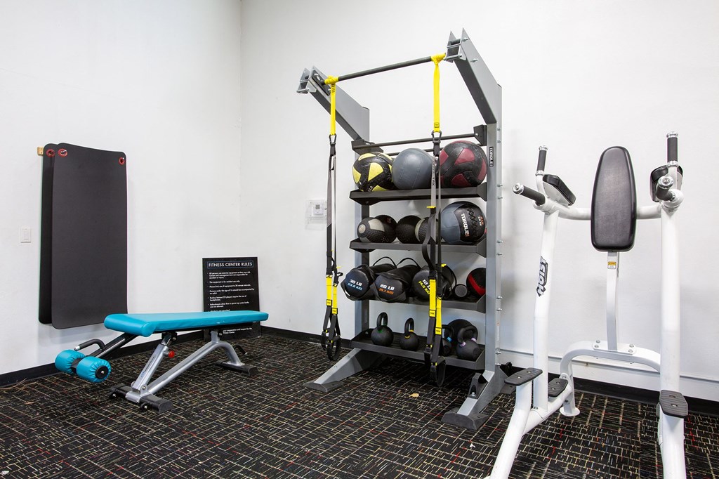 Fitness Center at Whispering Sands Apartments in Albuquerque
