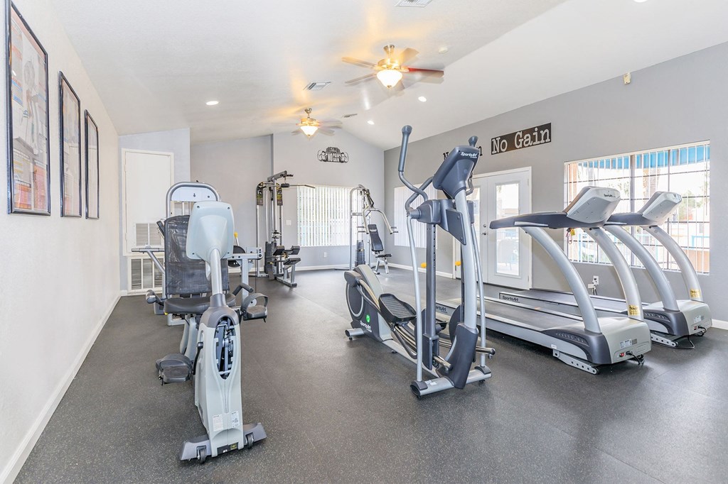 Fitness Center at Winterhaven Terrace Apartments in Tucson Arizona