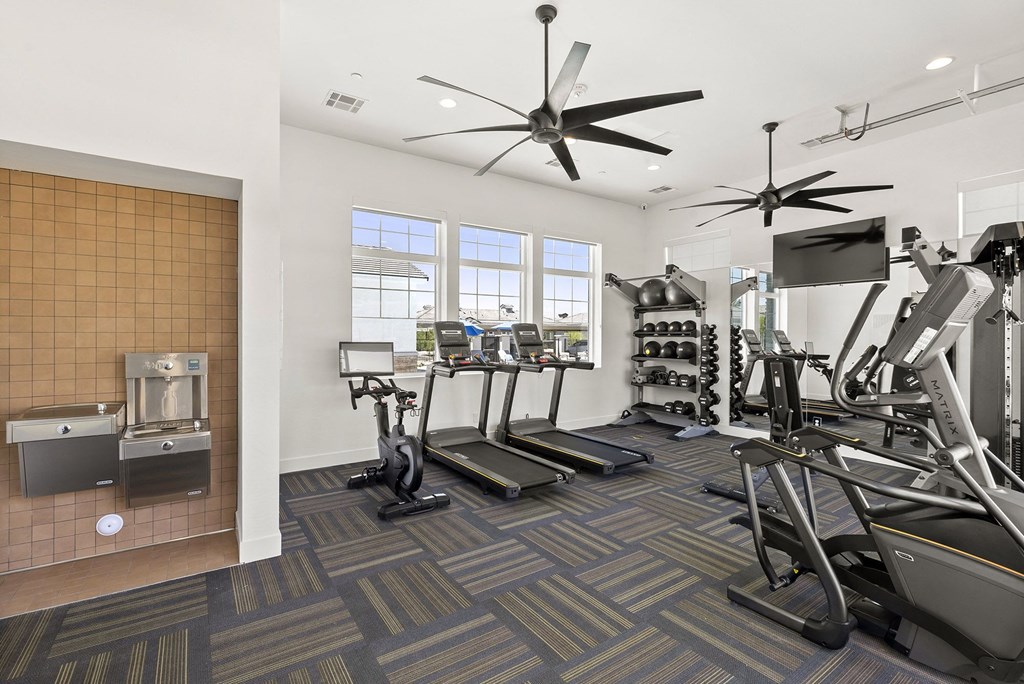 Fitness Center at Zora Encanto Apartments in Phoenix Arizona