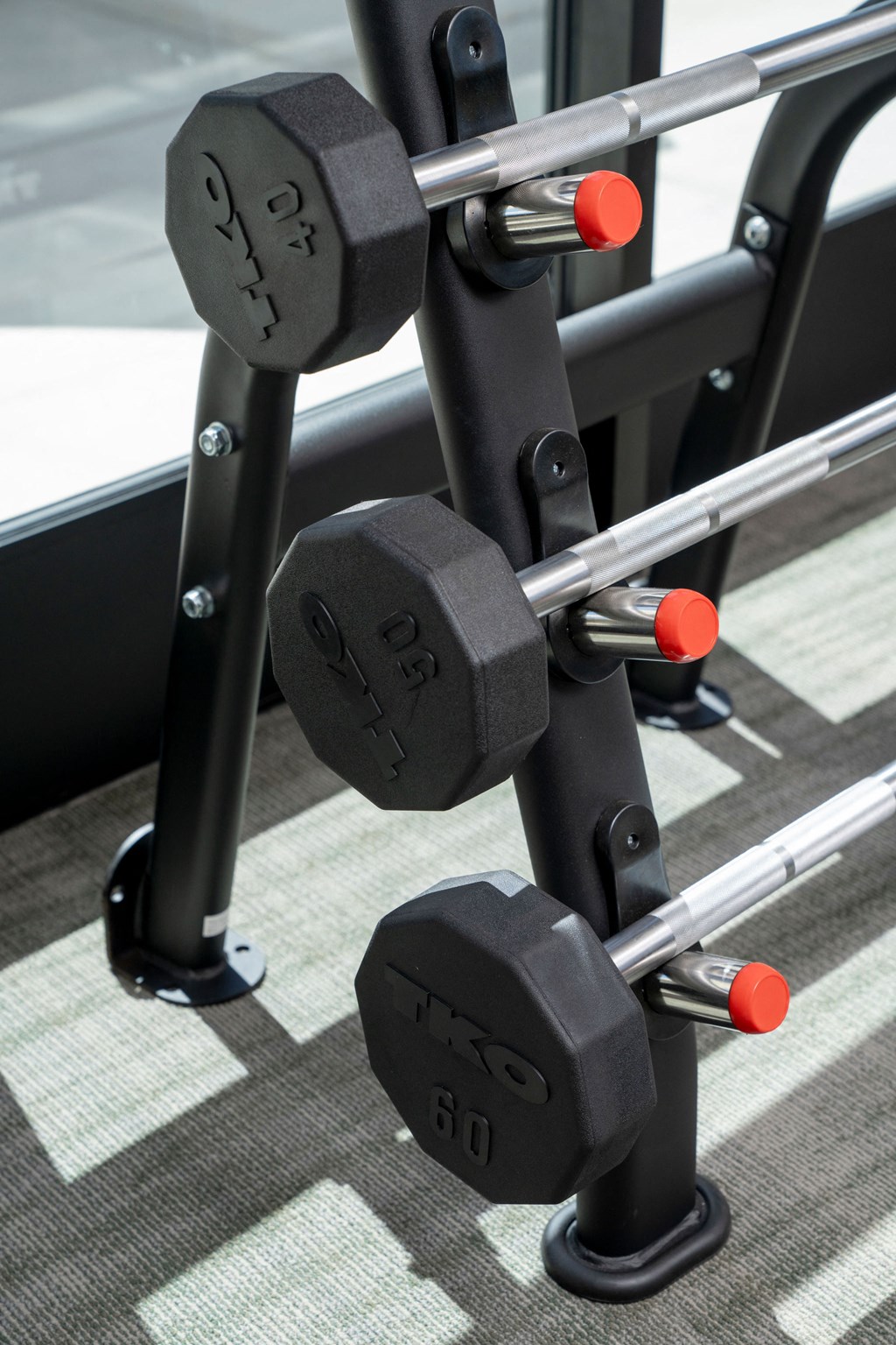 Fitness Center close up at Streamliner 16th Apartments in Phoenix