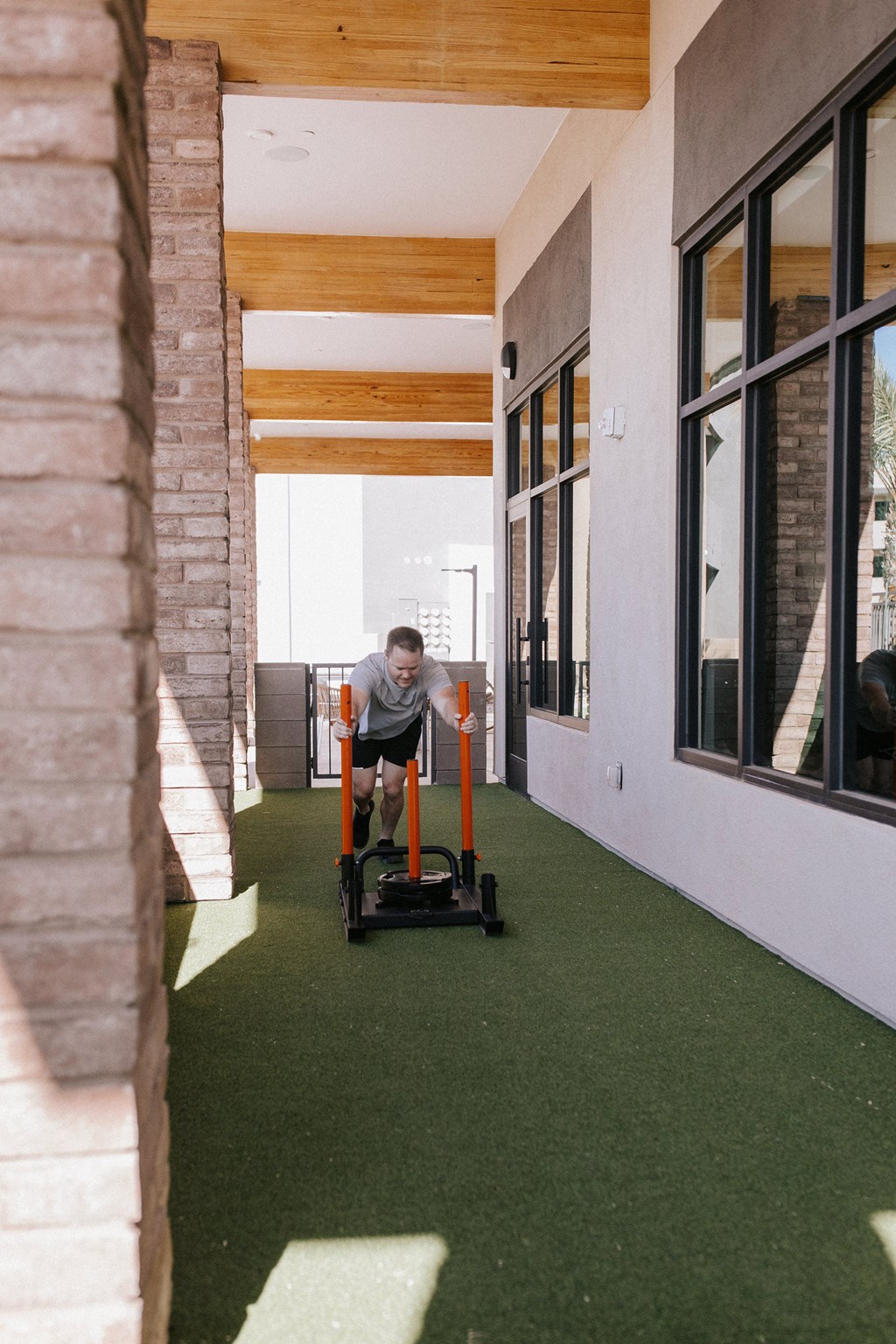 Fitness Lawn at Amavida Marana Apartments in Marana Arizona