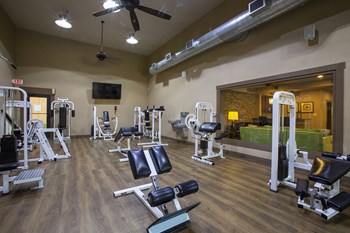 Fitness center at Tierra Pointe Apartments in Albuquerque NM October 2020 - Photo Gallery 50