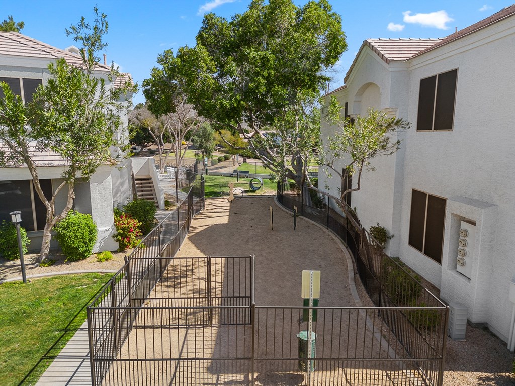 Full Dog Park at Haven at Arrowhead Apartment Homes in Glendale Arizona