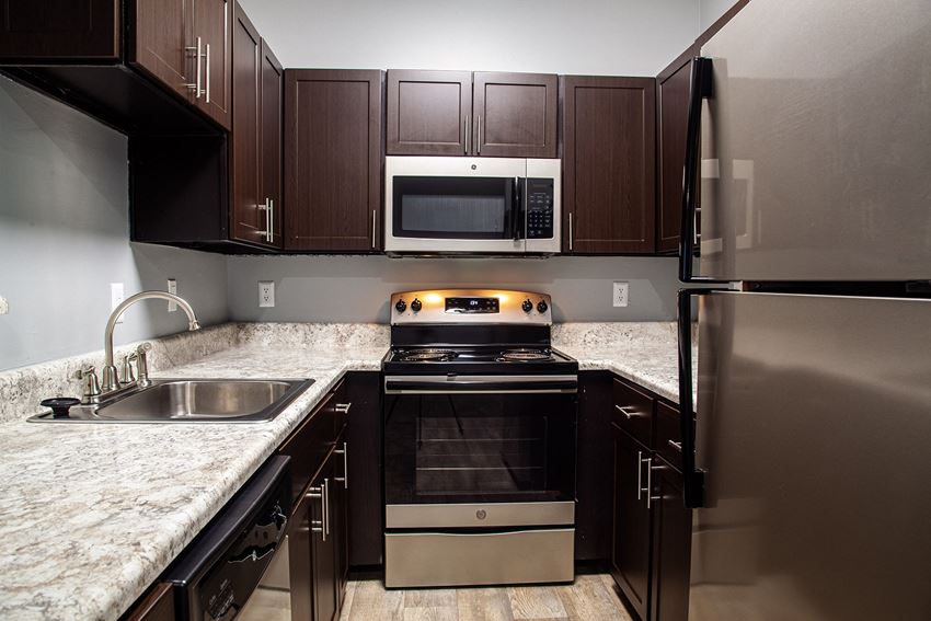 Full Kitchen at Centennial Crossing at Lenox Place