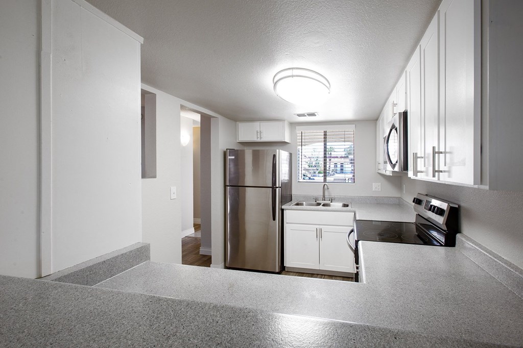 Full Kitchen at Orange Tree Village Apartments in Tucson AZ