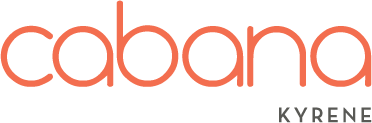 The image features the word "cabano" in orange letters.