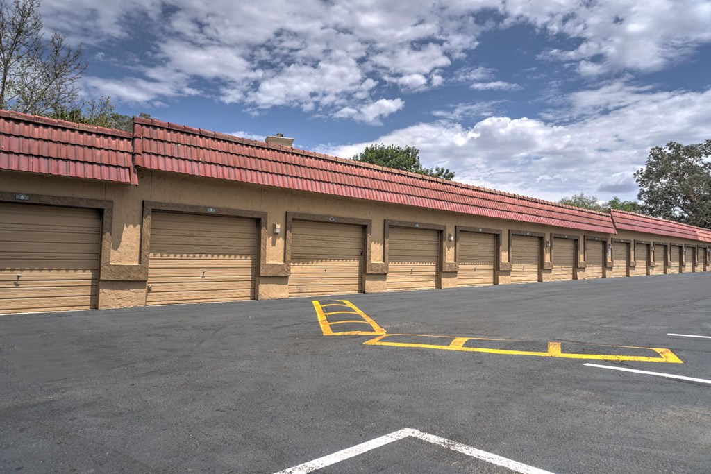 Garages at The View At Catalina Apartments in Tucson, AZ