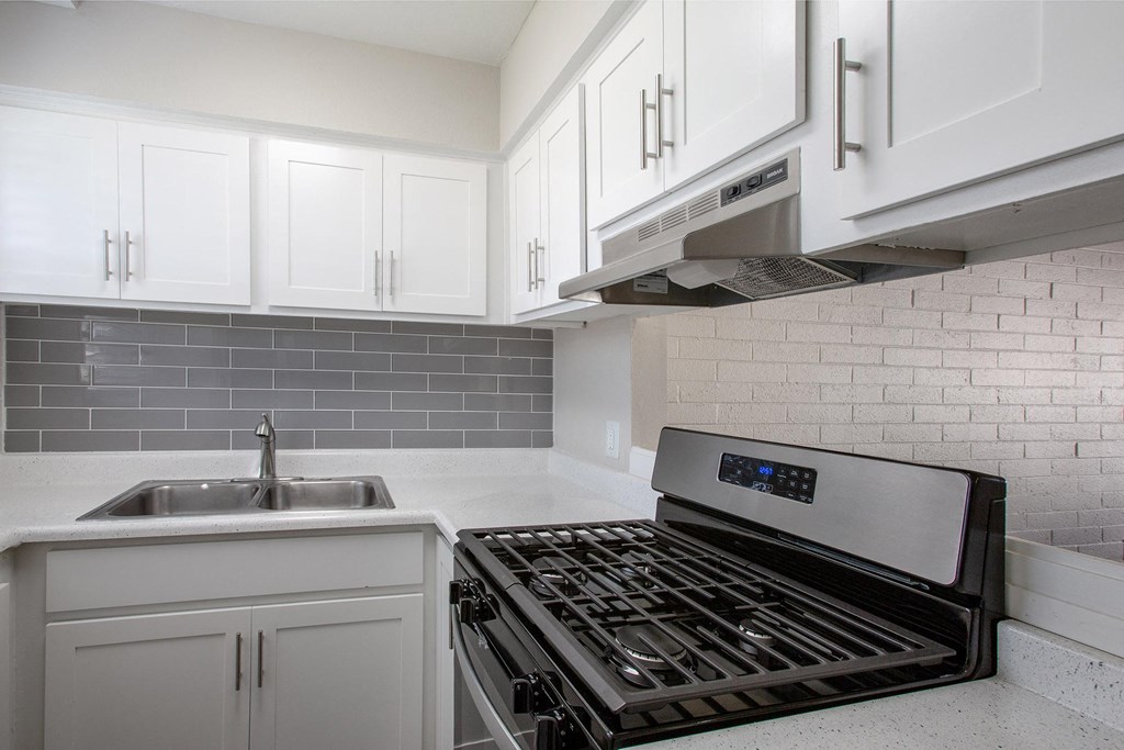 Gas stove at Avani North Apartments