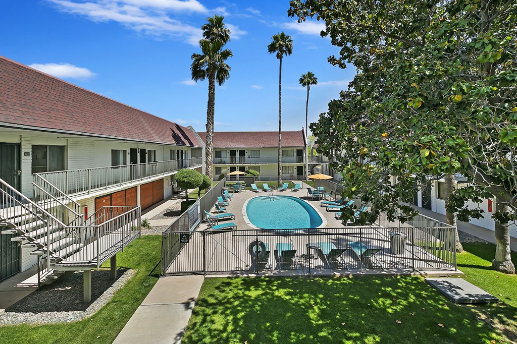 Gated Pool of Avani North Tucson Apartments in Tucson Arizona