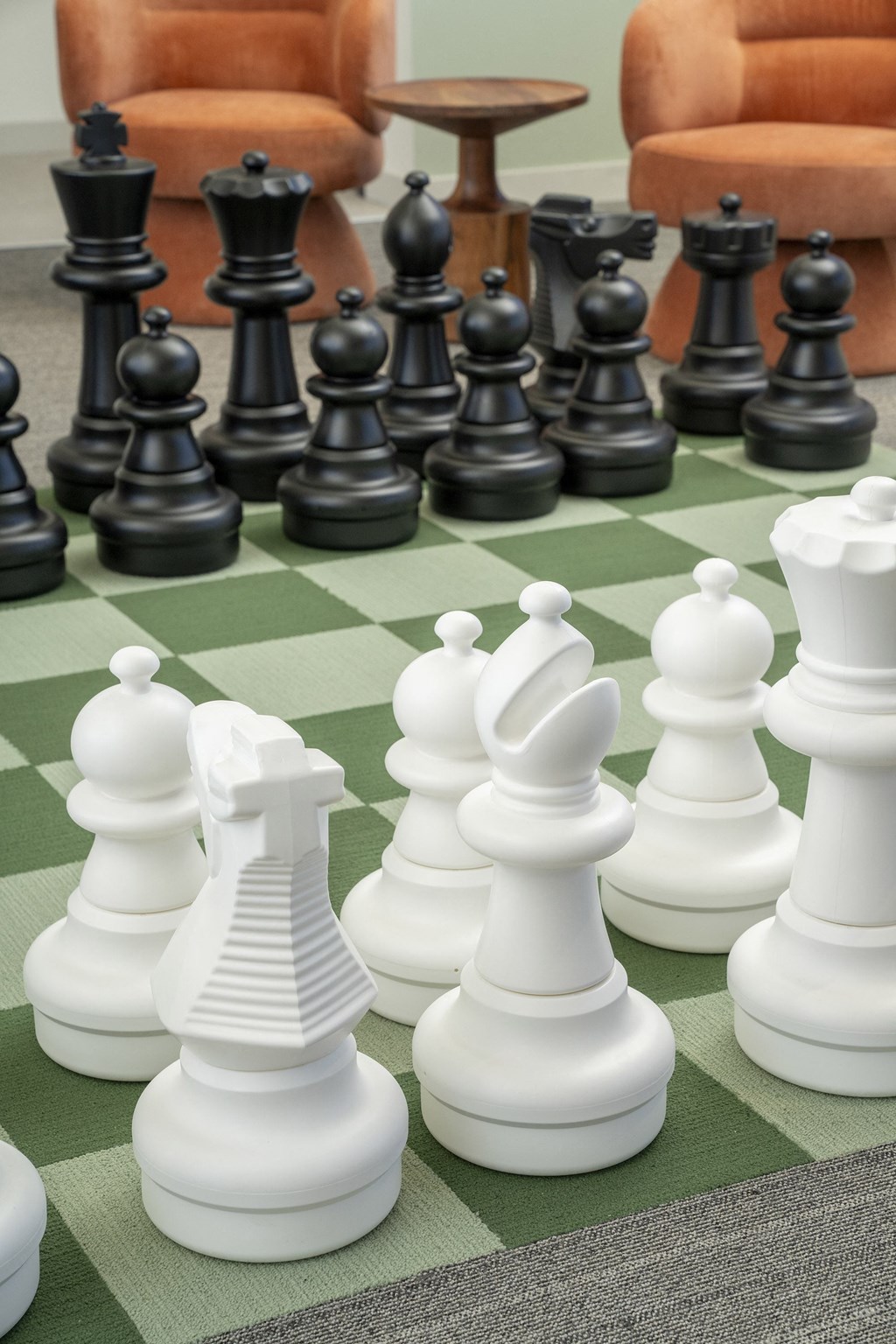 Giant Chess Board at Cabana Bridges Apartments in Tucson Arizona