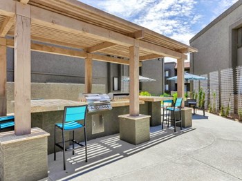 Grill Picnic Area at Olive East Apartments - Photo Gallery 14