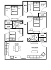 Four Bedroom Two Bath
