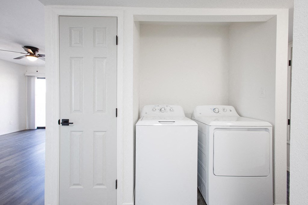 In Unit Laundry at The Grove at Tramway Apartments in Albuquerque New Mexico