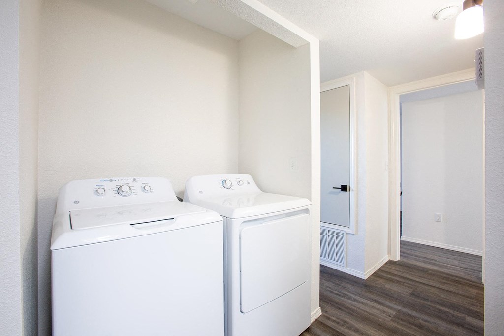 In Unit Laundry at The Grove at Tramway Apartments in Albuquerque New Mexico