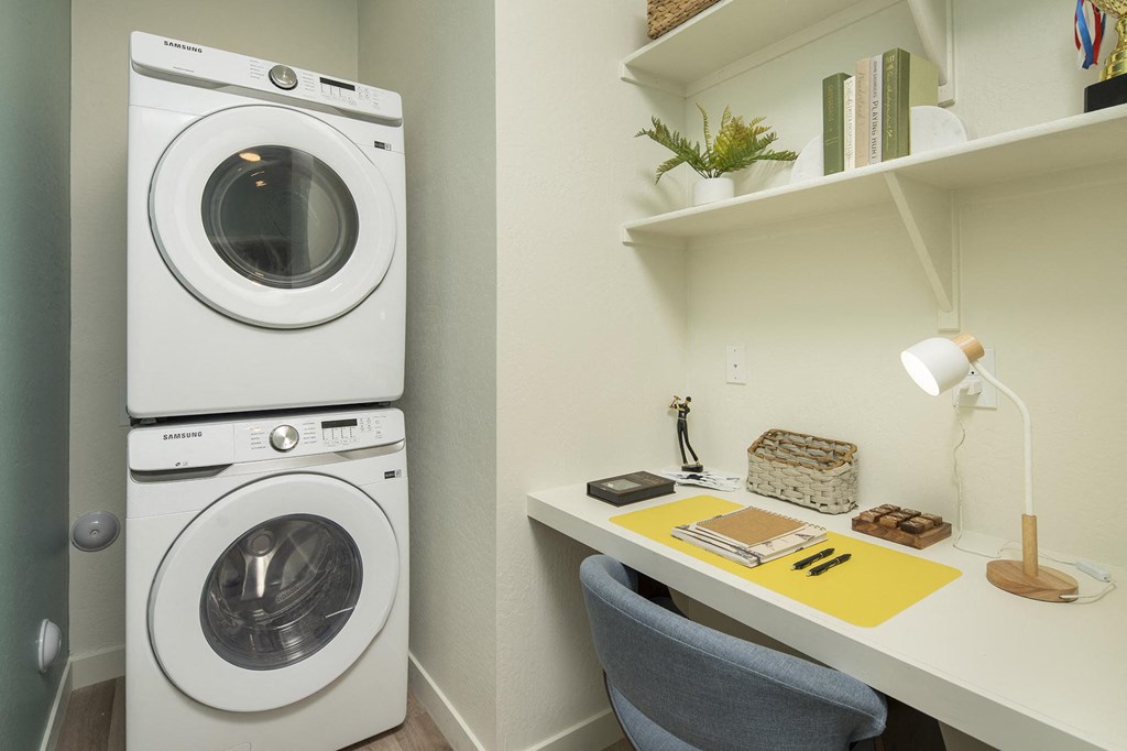 In-unit Washer and Dryer at Cabana Bridges Apartments in Tucson Arizona