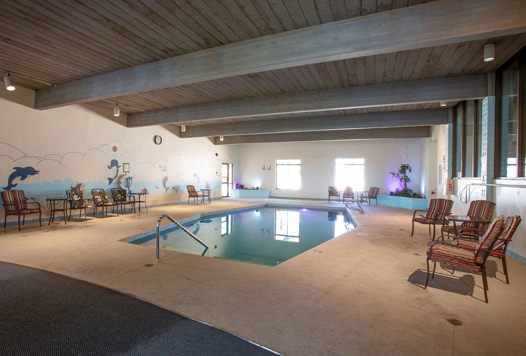 Indoor Pool at Los Altos Towers Apartments in Albuquerque NM