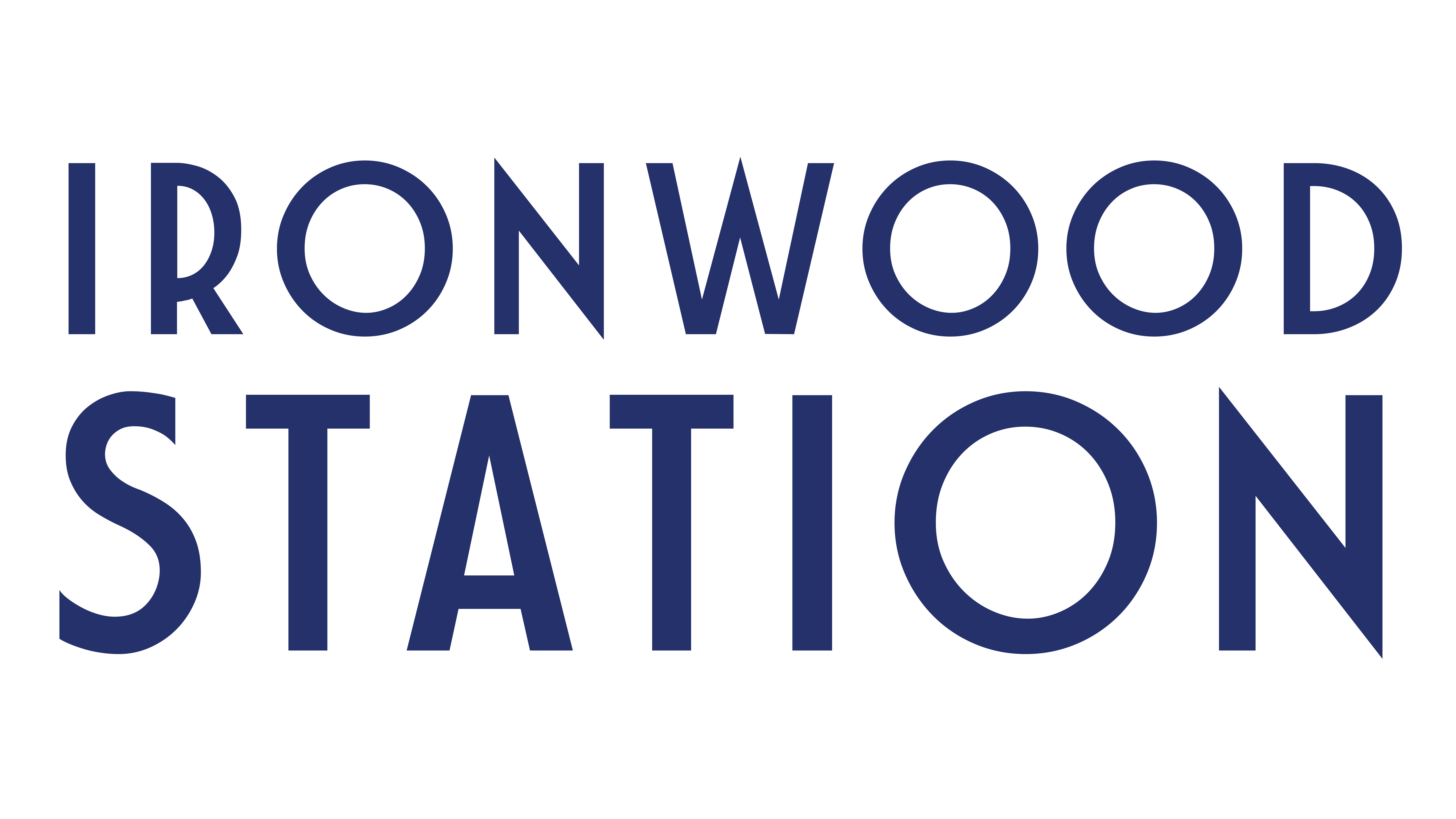 A sign that says Ironwood Station.