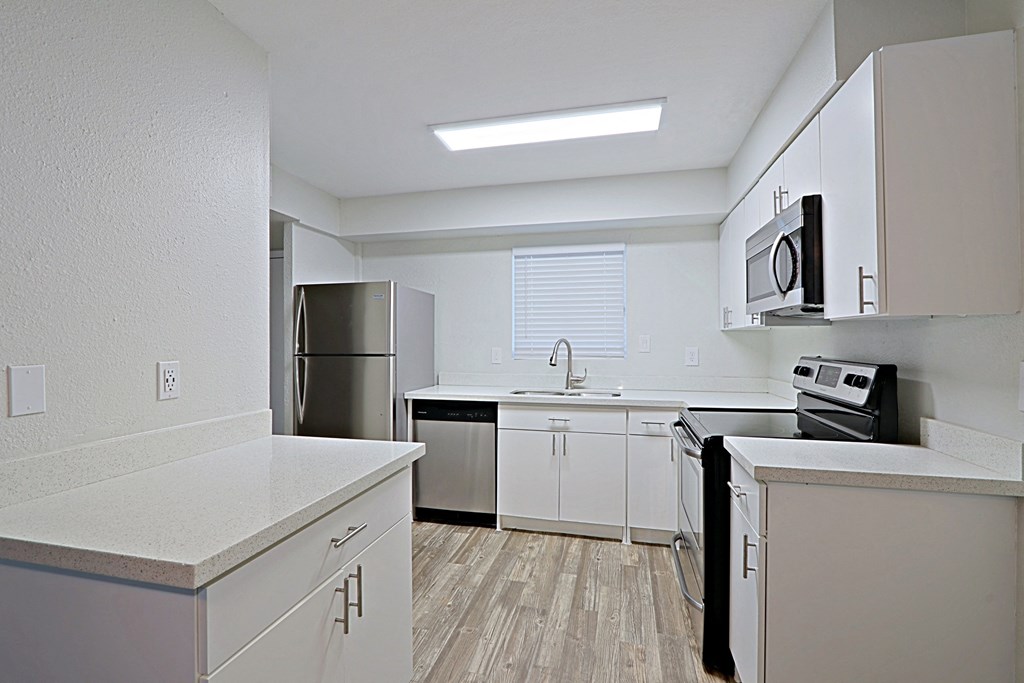 Kitchen 2 x 2 at Arcadia Lofts in Phoenix AZ Nov 2020