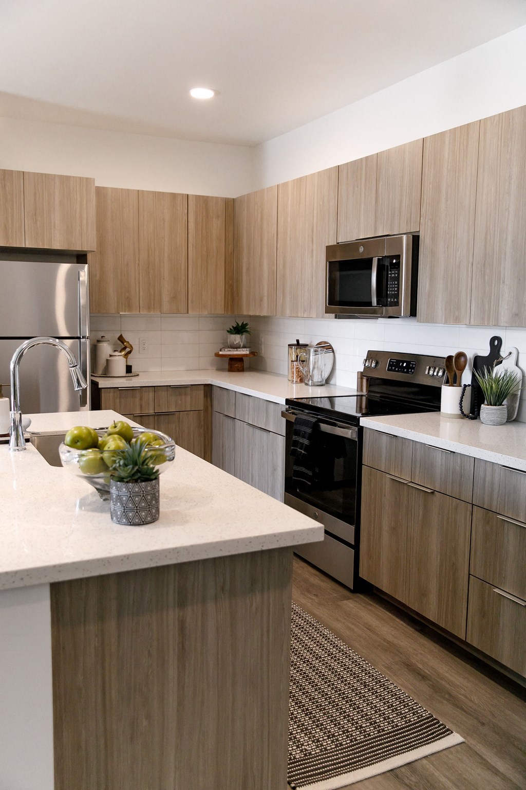 Kitchen Island at The Aster at Mountain Vista Apartments in Mesa Arizona
